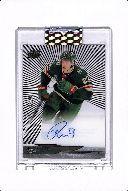 2024-25 UPPER DECK CLEAR CUT MARCO ROSSI OUTBURST AUTO /25 #CC-MR