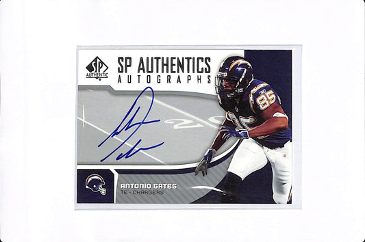 2006 UPPER DECK SP AUTHENTIC ANTONIO GATES AUTOGRAPHS #SP-AG
