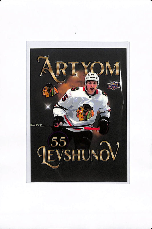 2025-26 UPPER DECK SERIES 1 ARTYOM LEVSHUNOV ROOKIE BOOTLEG SSP #BL-18