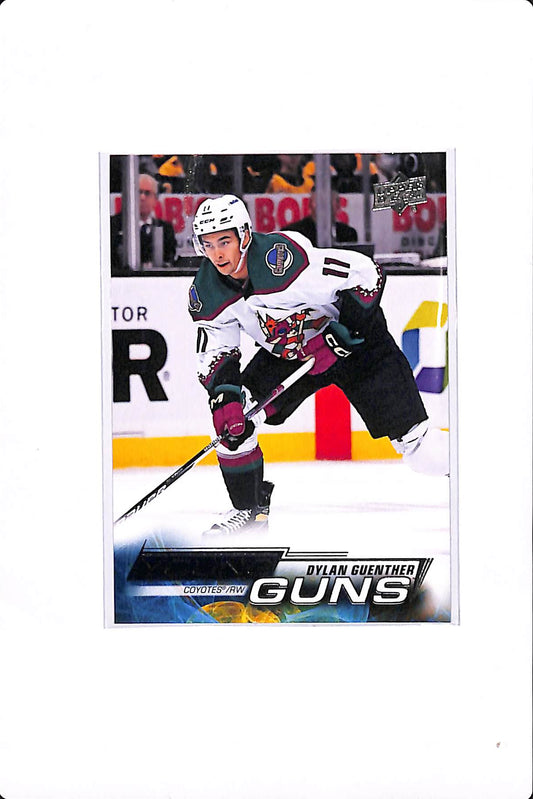 2022-23 UPPER DECK SERIES 2 DYLAN GUENTHER YOUNG GUNS #497