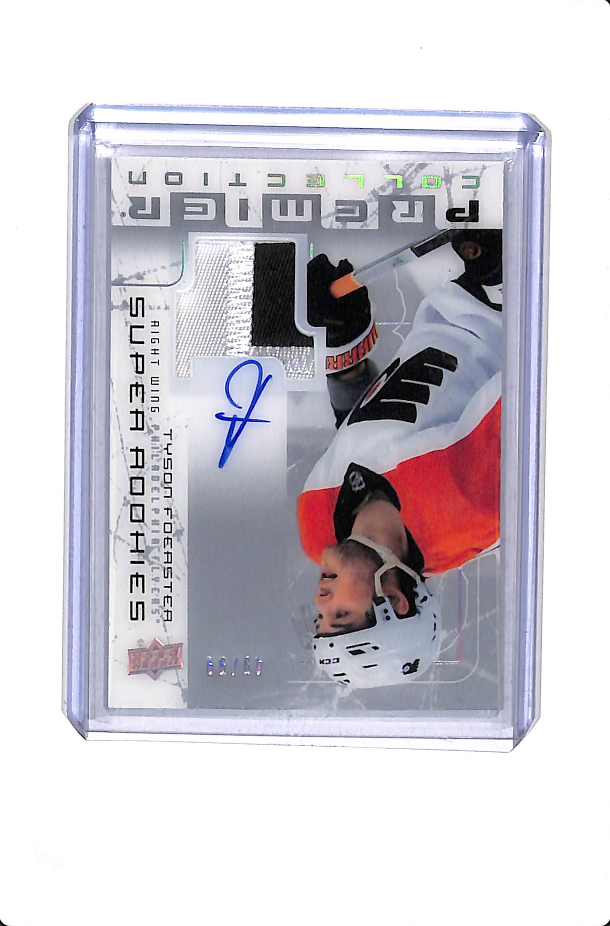 2023-24 UPPER DECK PREMIER TYSON FOERSTER SUPER ROOKIES PATCH AUTO /99 #SAA-TF
