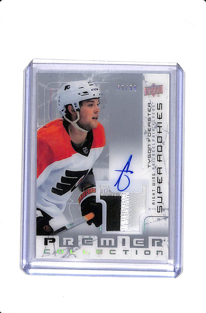 2023-24 UPPER DECK PREMIER TYSON FOERSTER SUPER ROOKIES PATCH AUTO /99 #SAA-TF