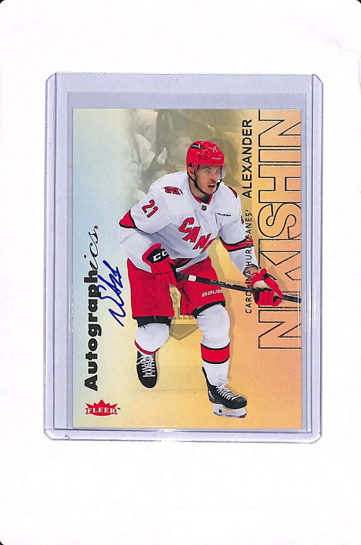 2026 UPPER DECK FLEER ALEXANDER NIKISHIN AUTOGRPAHICS #A-AN
