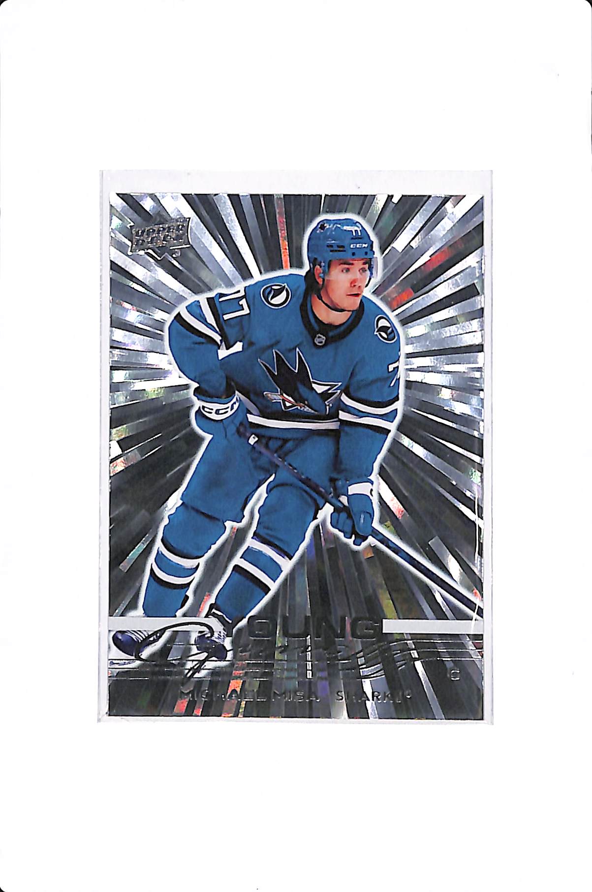 2025-26 UPPER DECK SERIES 2 MICHAEL MISA YOUNG GUNS OUTBURST #487