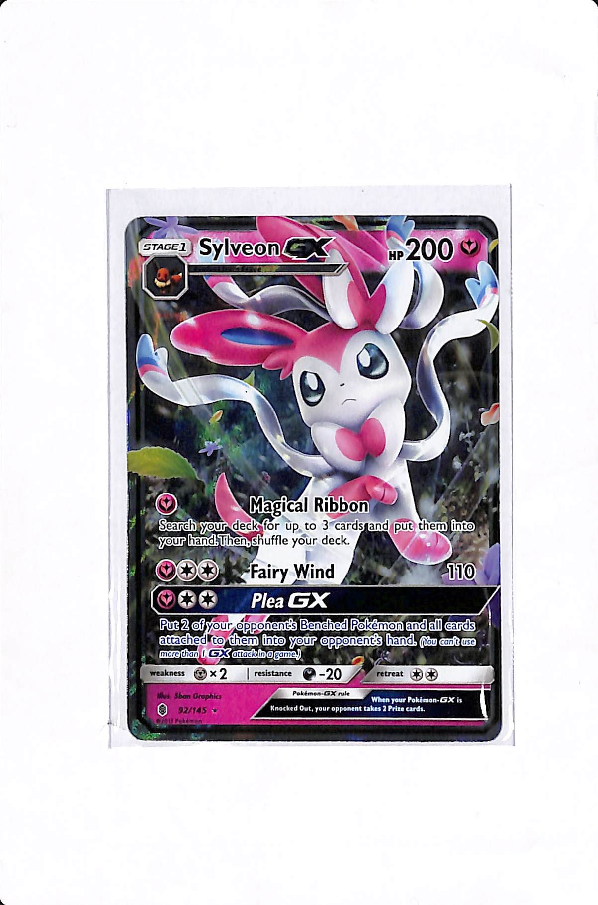 Sylveon GX Guardians Rising Ultra Rare #92