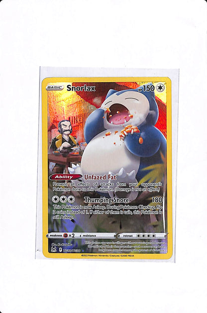 Snorlax Lost Origin Trainer Gallery Ultra Rare TG10/TG30