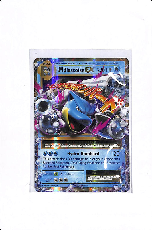 M Blastoise EX Evolutions Ultra Rare 22/108