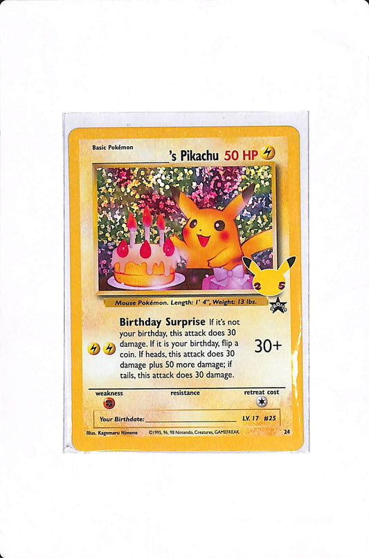 ______'s Pikachu Celebrations: Classic Collection Classic Collection 24/53