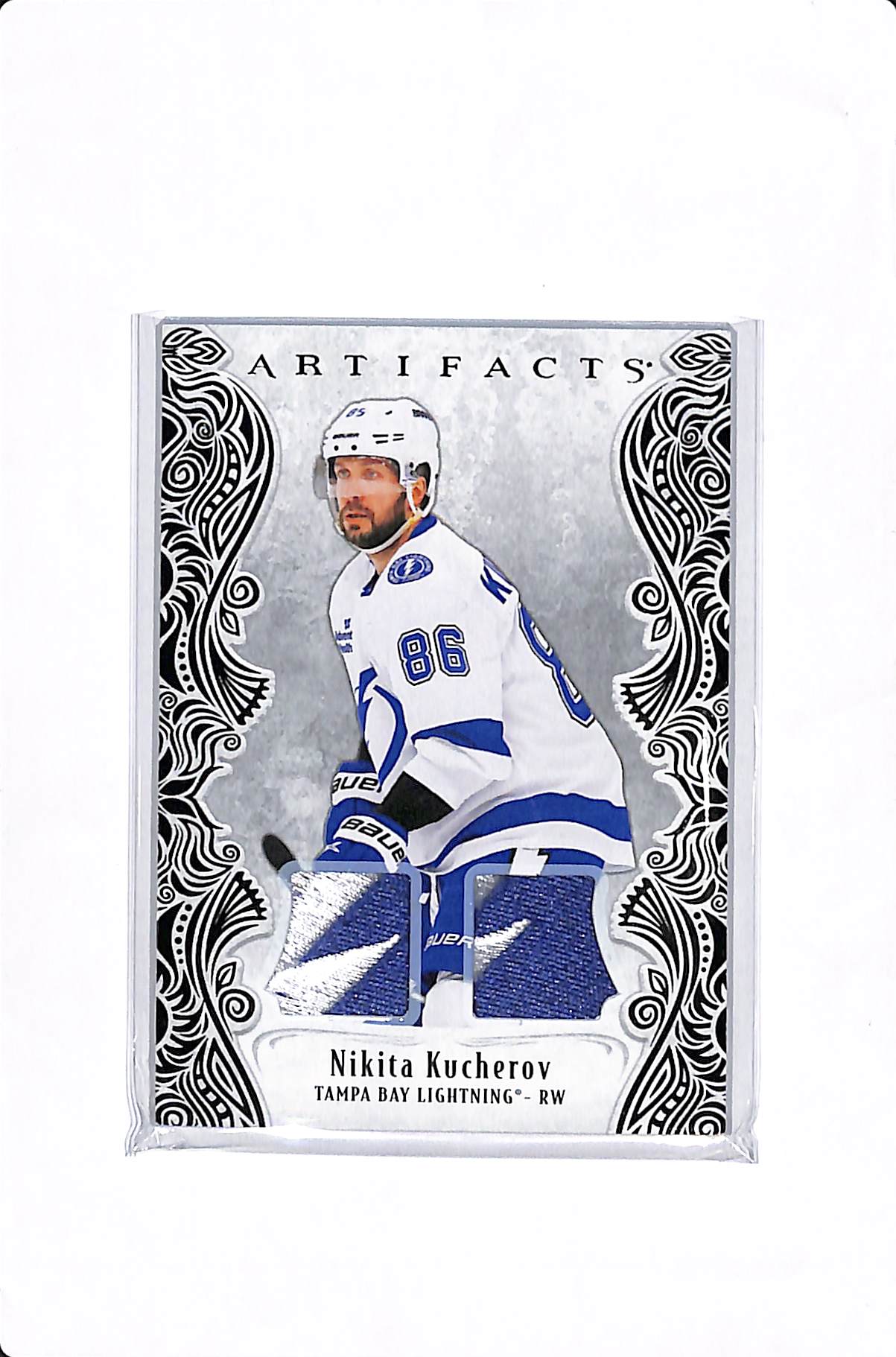 2025-26 UPPER DECK ARTIFACTS NIKITA KUCHEROV LIGHTNING BOLT PATCH /3 #120