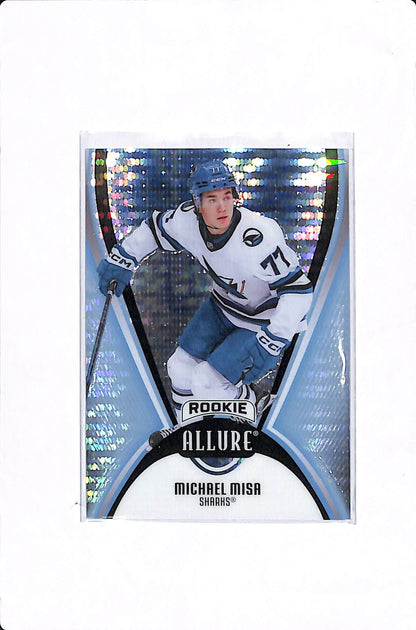 2025-26 UPPER DECK ALLURE MICHAEL MISA BLUE LINE ROOKIE /35 #AR-MM