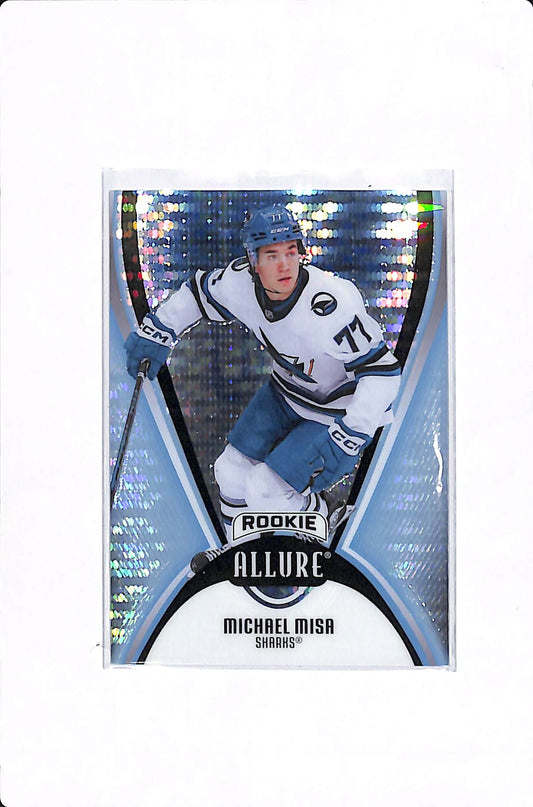 2025-26 UPPER DECK ALLURE MICHAEL MISA BLUE LINE ROOKIE /35 #AR-MM