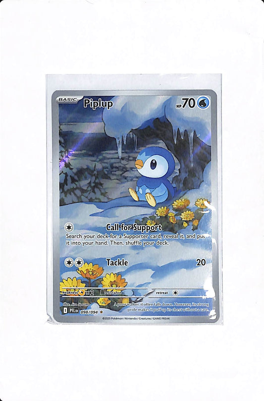 Piplup Phantasmal Flames Illustration Rare 098/094