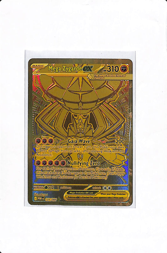 Mega Zygarde ex Perfect Order Mega Hyper Rare 124/088 (1)