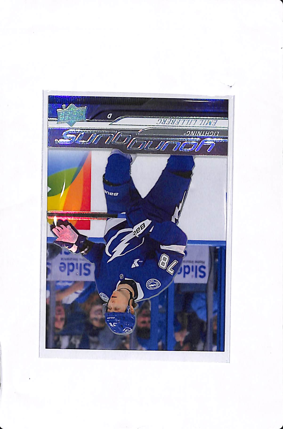 2024-25 UPPER DECK EXTENDED SERIES EMIL LILLEBERG ACETATE YOUNG GUNS #341