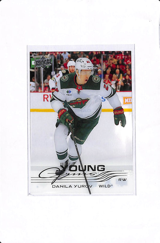 2025-26 UPPER DECK DANILA YUROV YOUNG GUNS CLEAR CUT #452