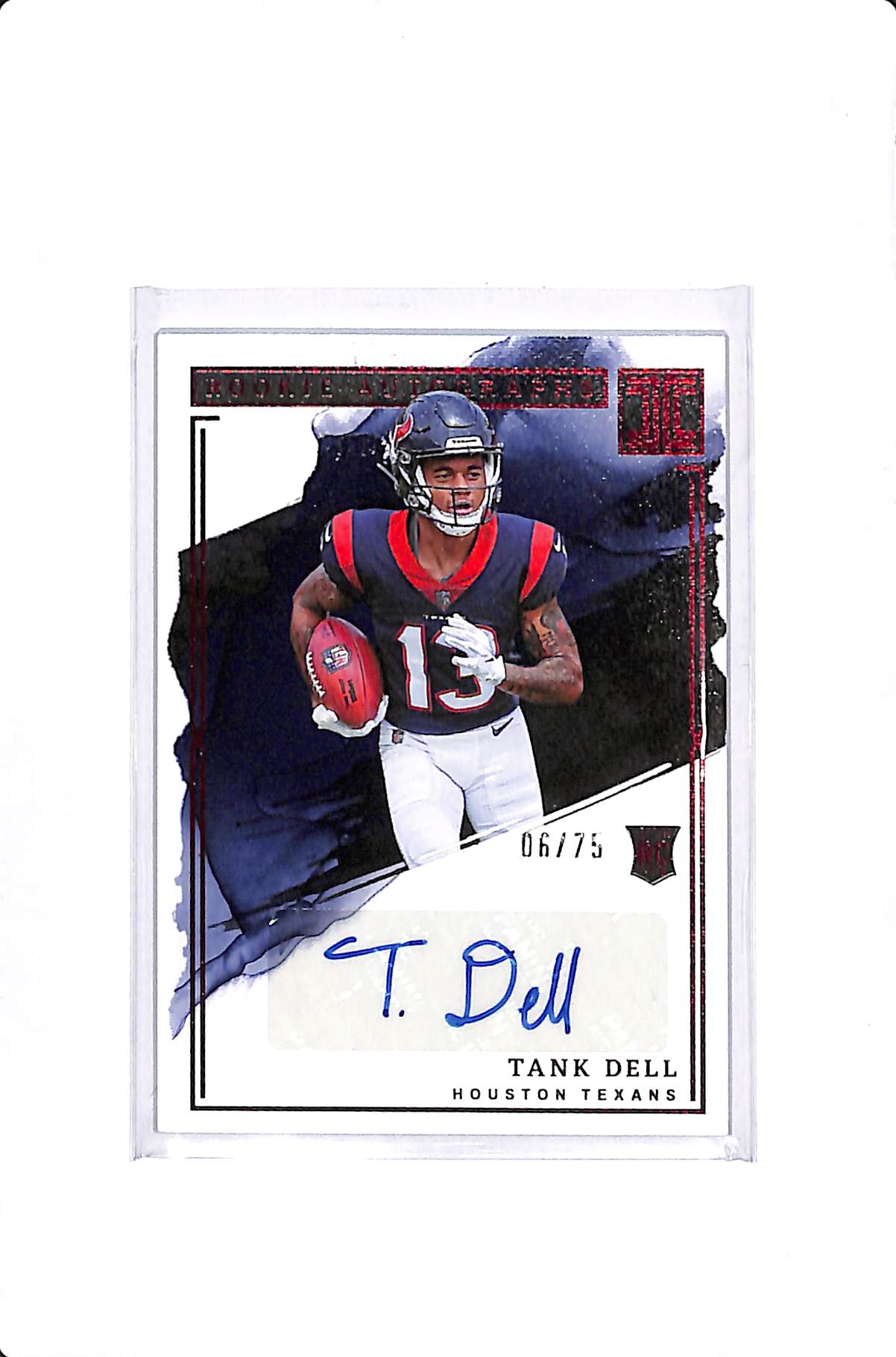 2023 PANINI IMPECCABLE TANK DELL ROOKIE AUTOGRAPHS /75 #RA-TD