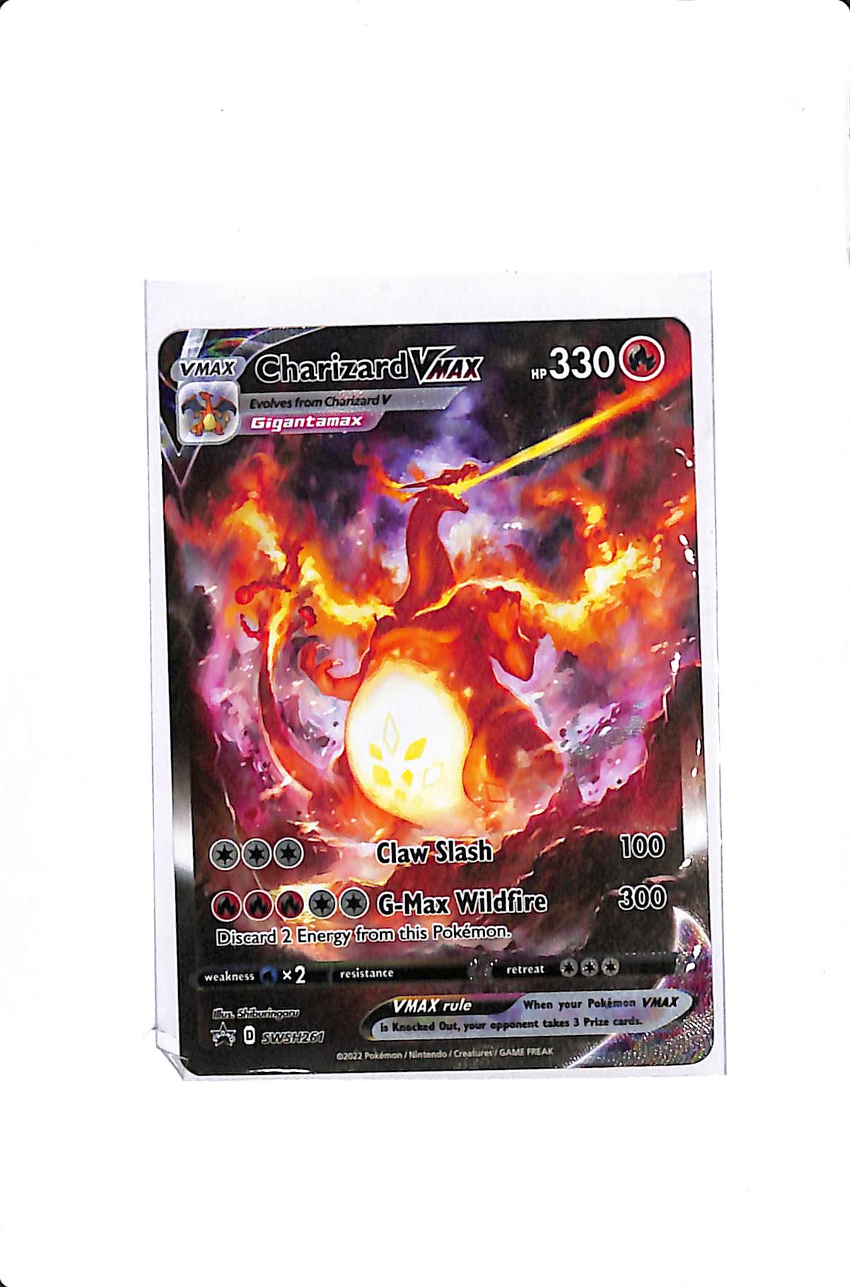 Charizard VMAX Sword & Shield Promo SWSH261