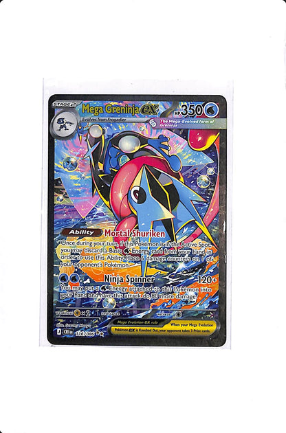 Mega Greninja ex Chaos Rising Special Illustration Rare 116/086