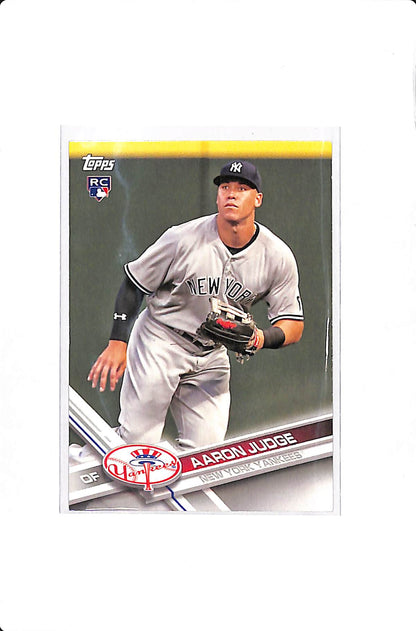 2017 TOPPS TEAM SET AARON JUDGE ROOKIE #NYY-16