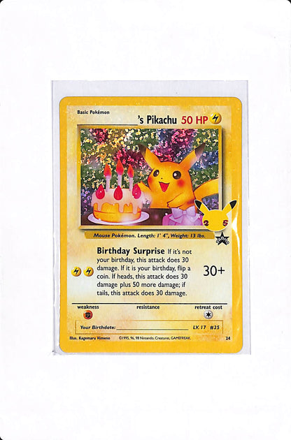 ______'s Pikachu Celebrations: Classic Collection 24/53