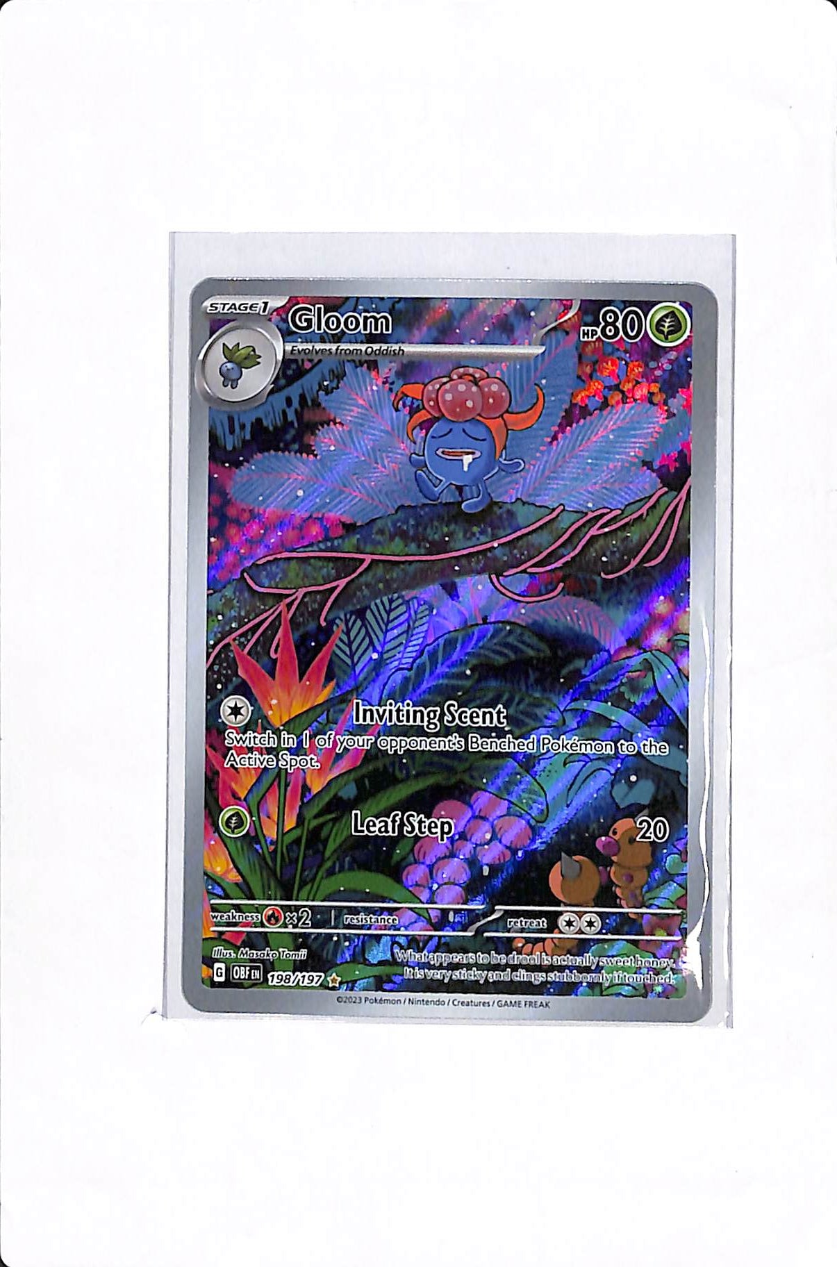 Gloom Obsidian Flames Illustration Rare 198/197