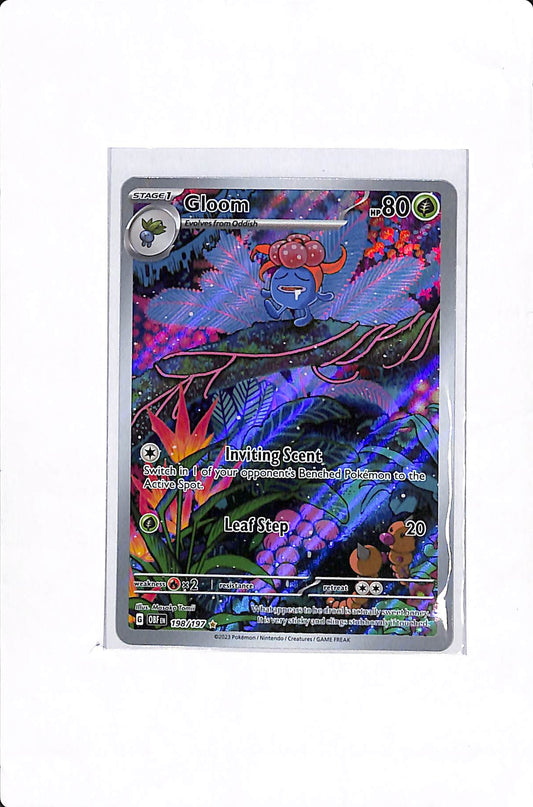 Gloom Obsidian Flames Illustration Rare 198/197