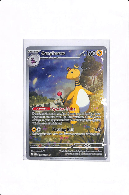 Ampharos Chaos Rising Illustration Rare 090/086