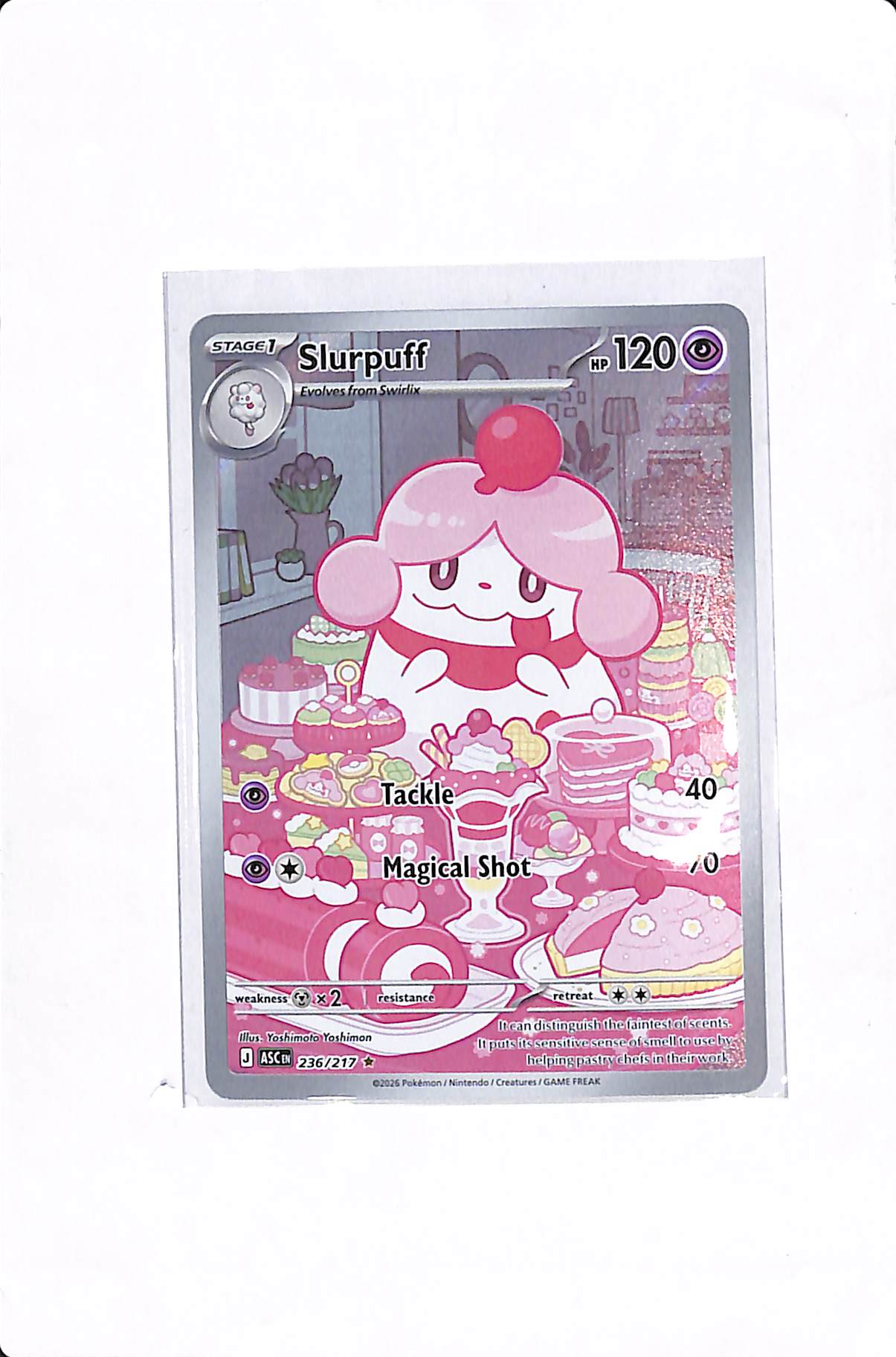 Slurpuff Ascended Heroes Illustration Rare 236/217