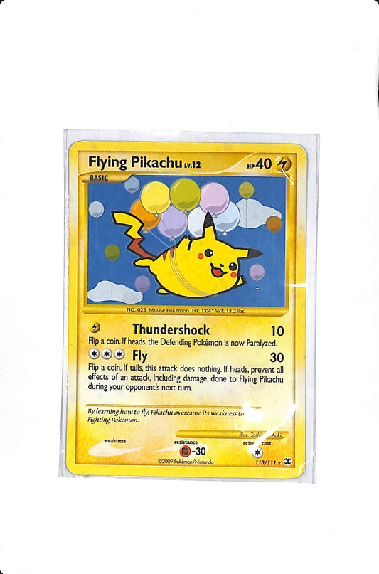 Flying Pikachu Rising Rivals Secret Rare 113