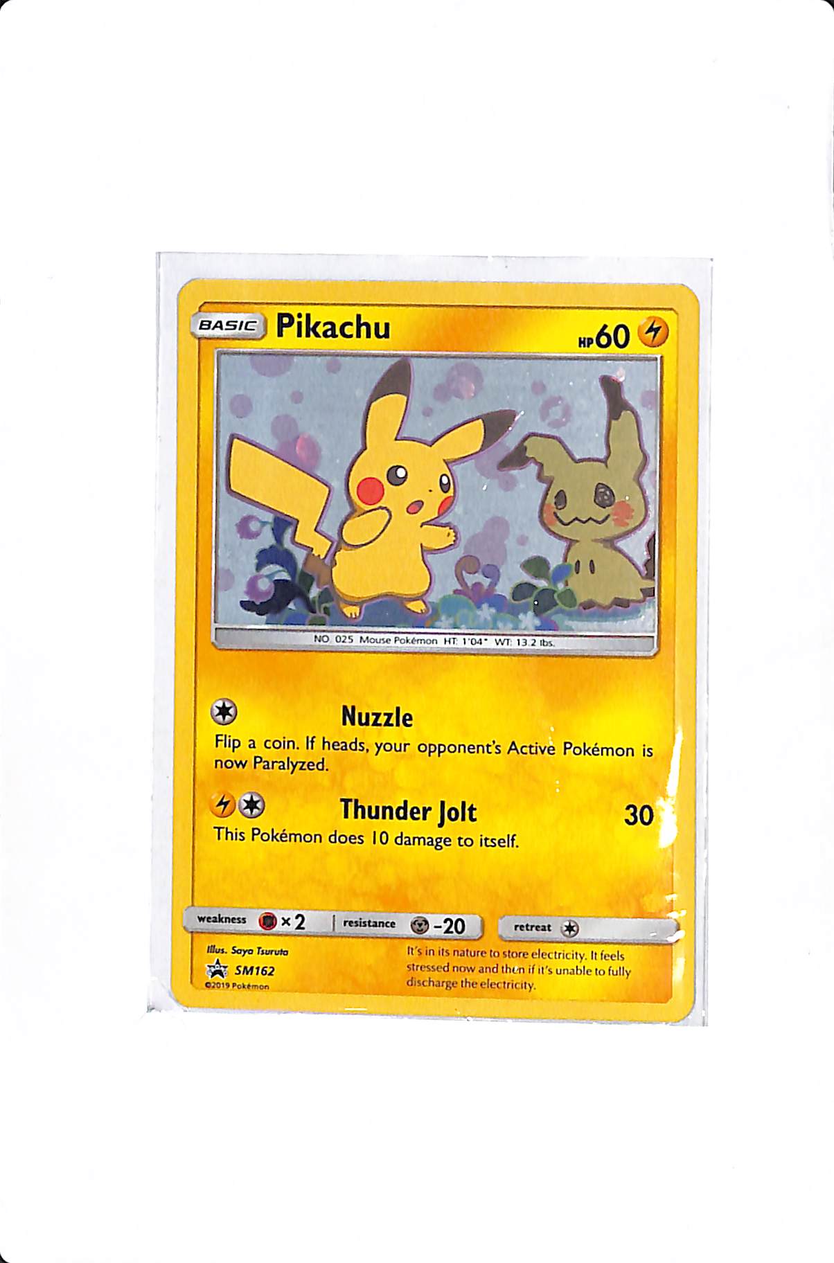Pikachu Sun & Moon Promo Promo SM162