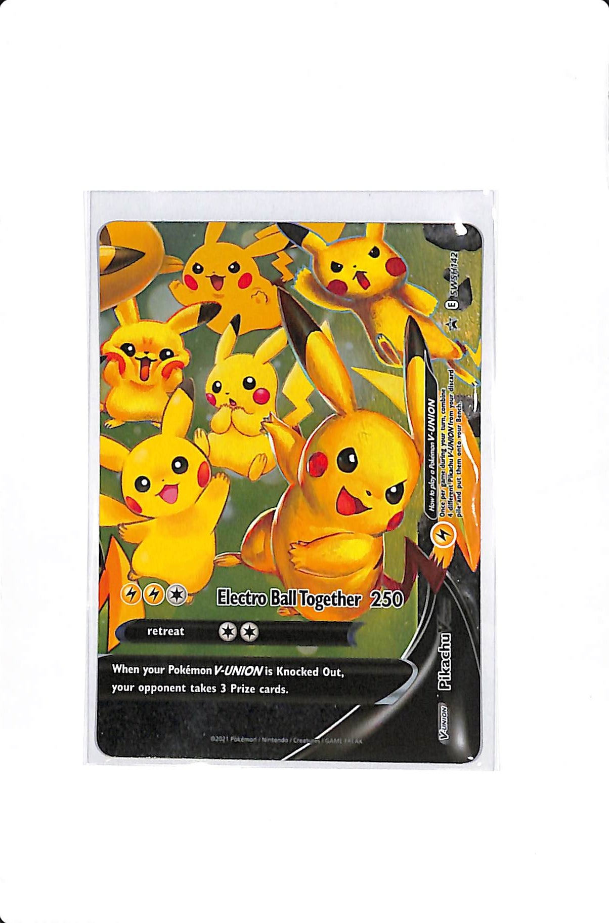 Pikachu V-Union [Set of 4] Sword & Shield Promo Promo