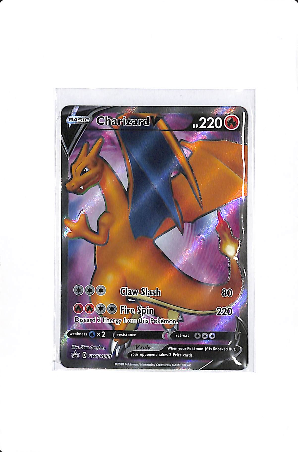 Charizard V Sword & Shield Promo Promo SWSH050