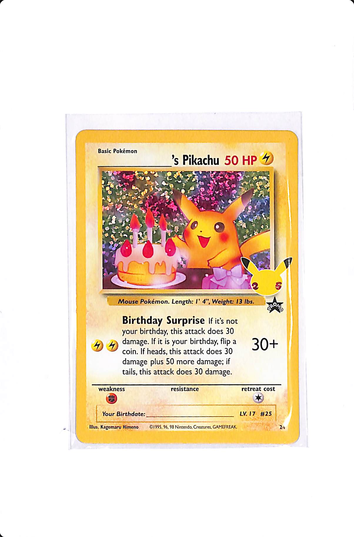 ______'s Pikachu Celebrations: Classic Collection Classic Collection 24/53 (3)
