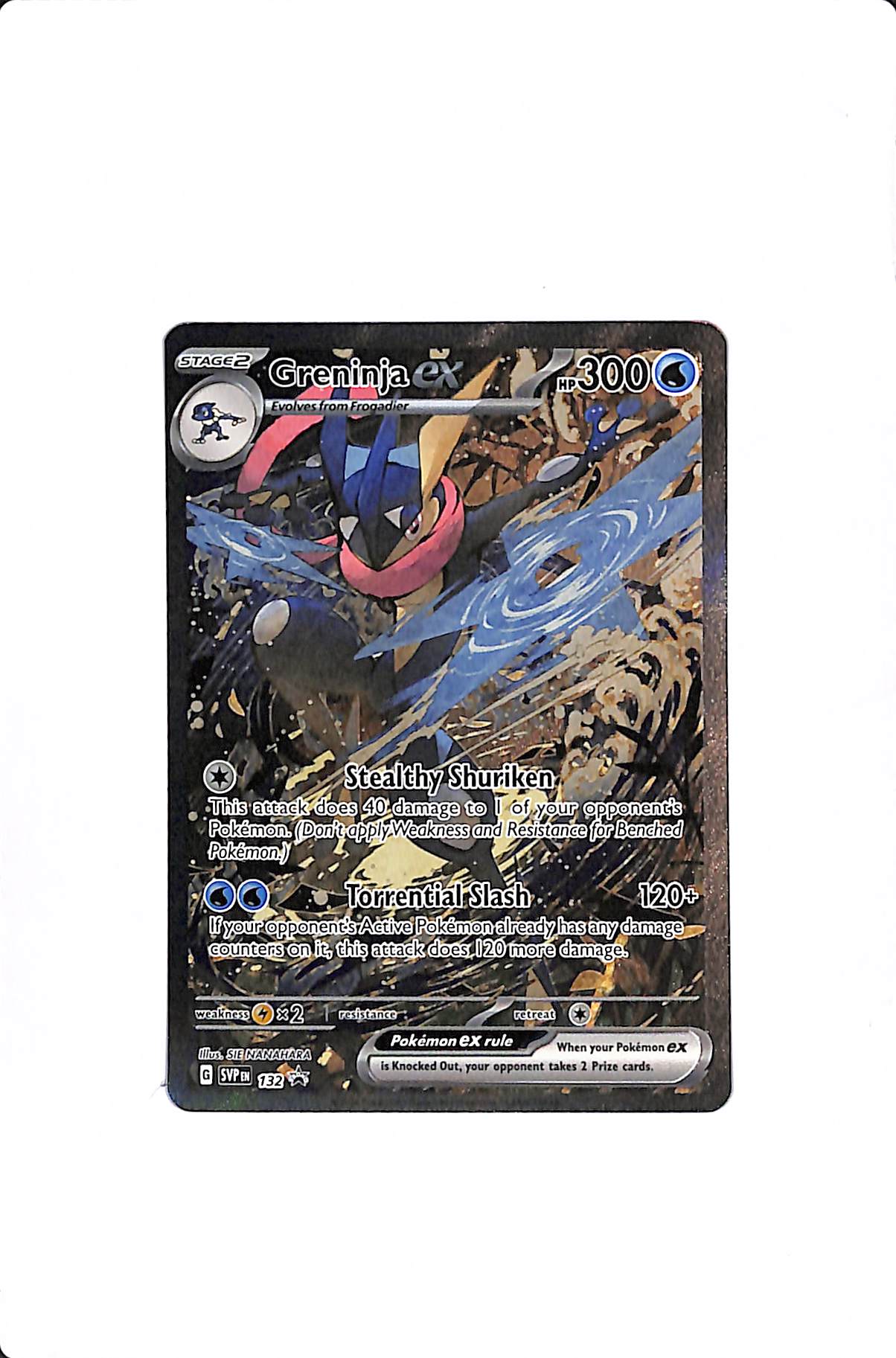 Greninja ex Scarlet & Violet Promo Promo 132