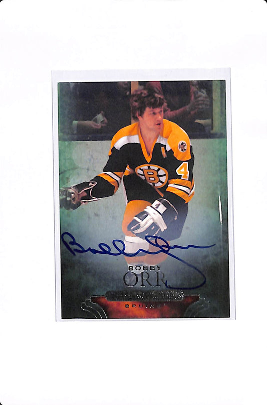 2011 UPPER DECK PARKHURST CHAMPIONS BOBBY ORR AUTOGRAPH #3