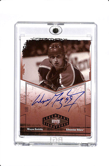 2004 UPPER DECK WAYNE GRETZKY LEGENDARY SIGNATURES #WG