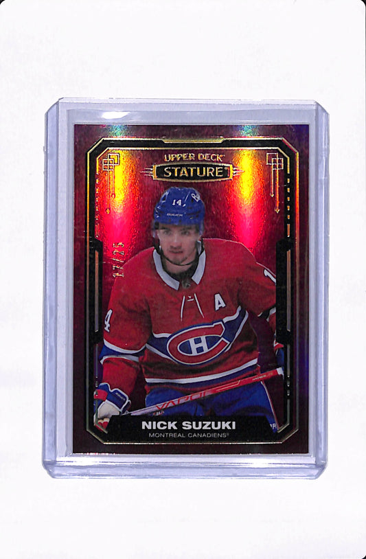 2021-22 STATURE NICK SUZUKI RED /25