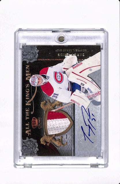 2011 PANINI CROWN ROYALE ALL THE KING'S MEN PATCH AUTO CAREY PRICE