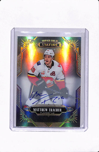 2020-21 STATURE MATTHEW TKACHUK SILVER AUTO