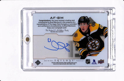 2019-20 TRILOGY BRAD MARCHAND AUTO FOCUS