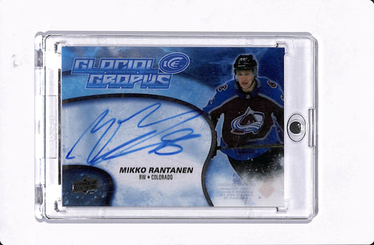 2018-19 UD ICE HOCKEY GLACIAL GRAPHS MIKKO RANTANEN AUTO