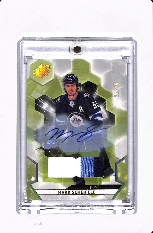 2020-21 SPX HOCKEY MARK SCHEIFELE PATCH AUTO /25