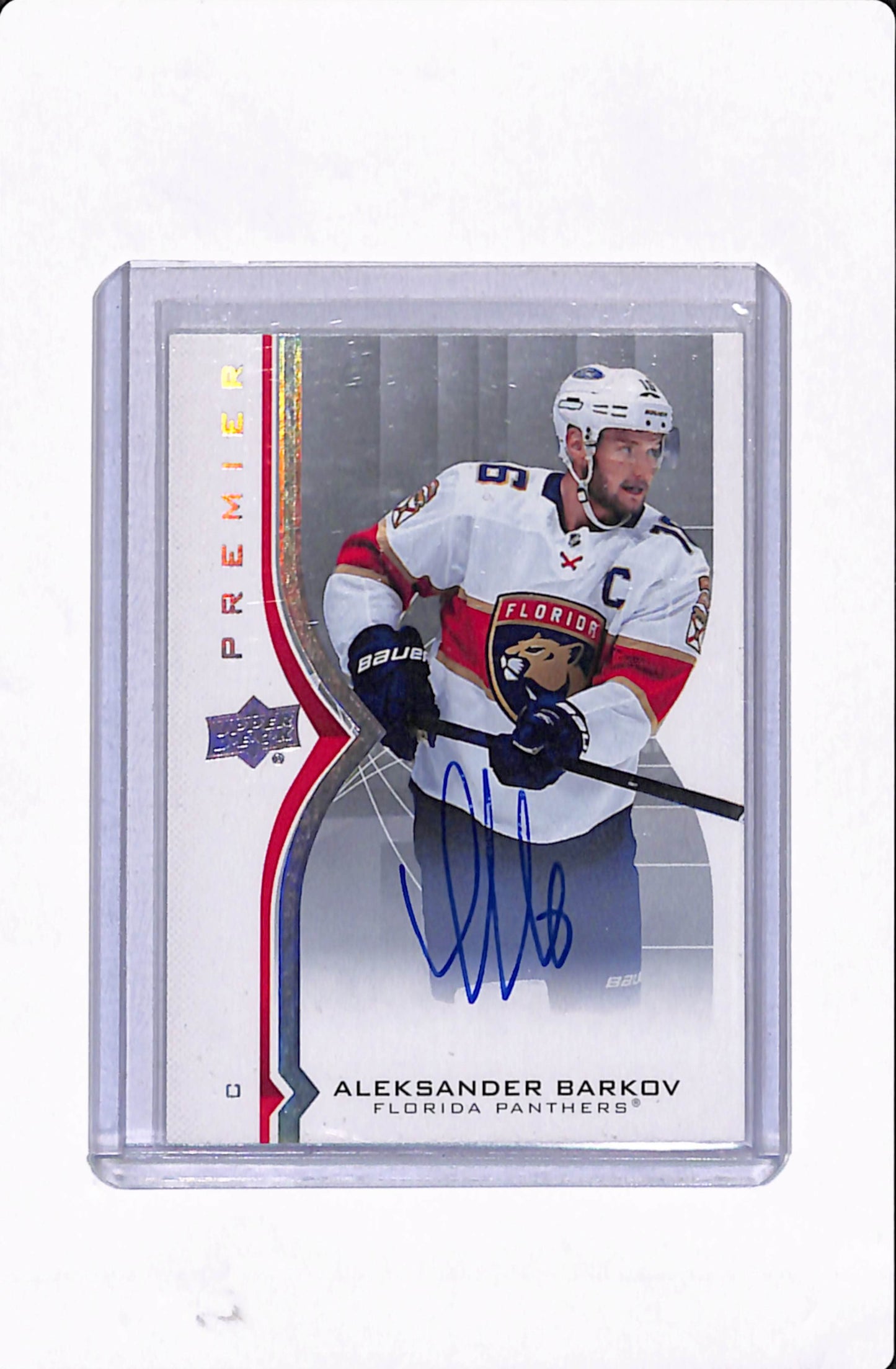 2020-21 UPPER DECK PREMIER ALEKSANDER BARKVO AUTO