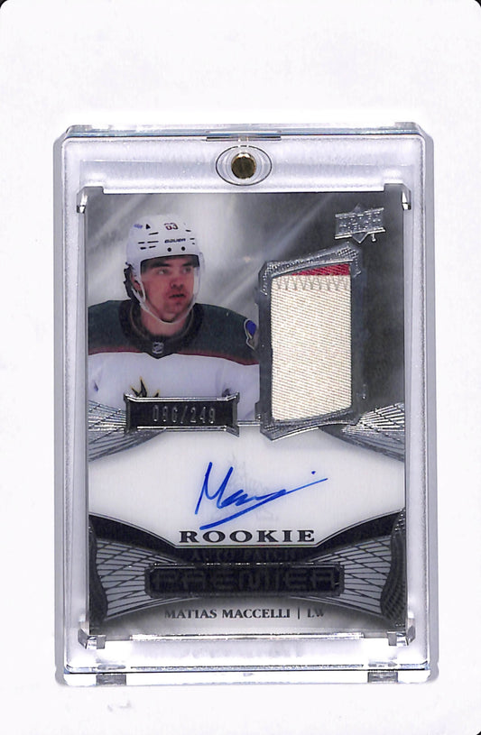 2022-23 PREMIER HOCKEY MATIAS MACCELLI RPA /249