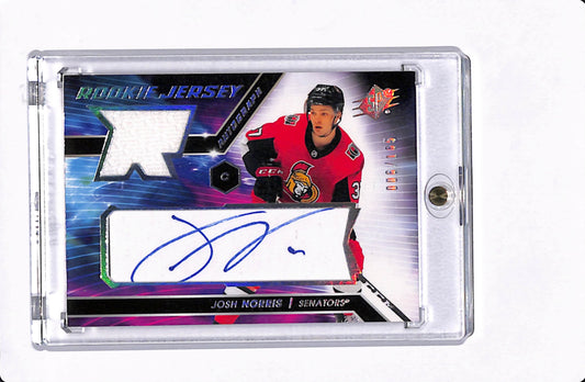 2020-21 SPX JOSH NORRIS ROOKIE JERSEY /165