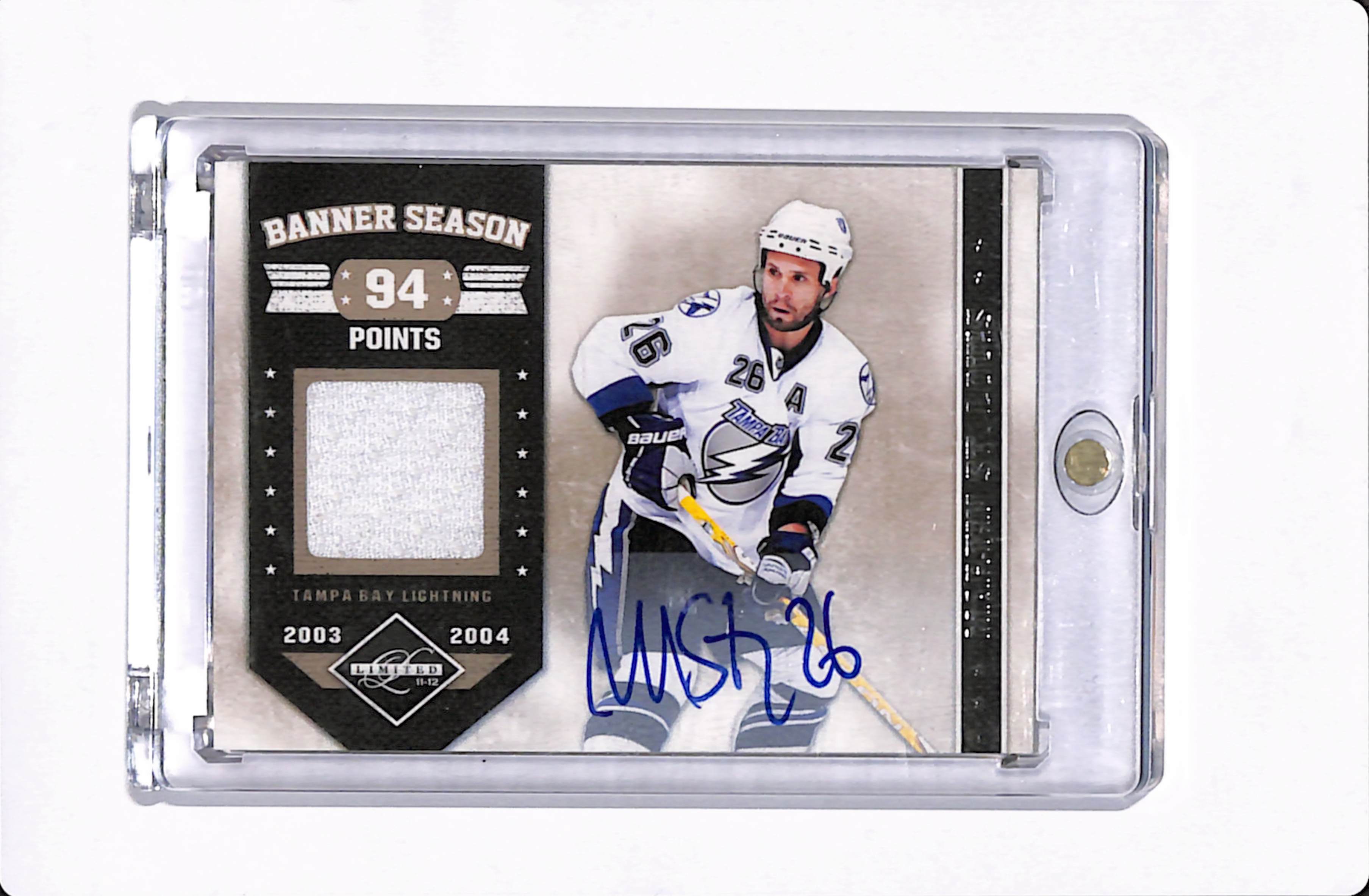2011 PANINI LIMITED MARTIN ST. LOUIS BANNER SEASON /25