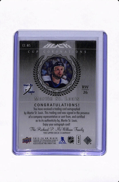 2015-16 UD BLACK MARTIN ST. LOUIS CUP CORONATIONS /99