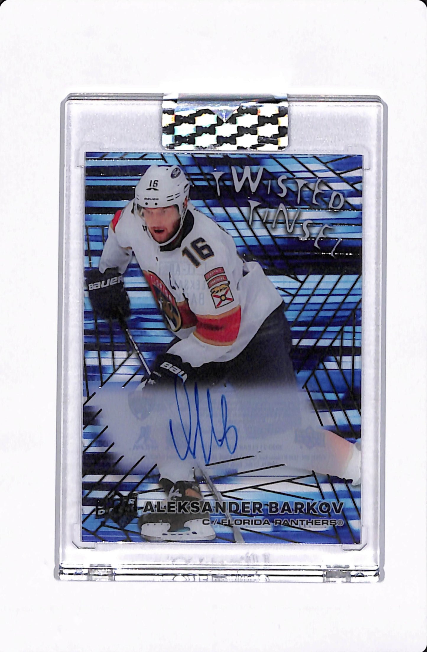 2020-21 CLEAR CUT ALEKSANDER BARKOV TWISTED TINSEL AUTO