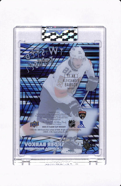 2020-21 CLEAR CUT ALEKSANDER BARKOV TWISTED TINSEL AUTO