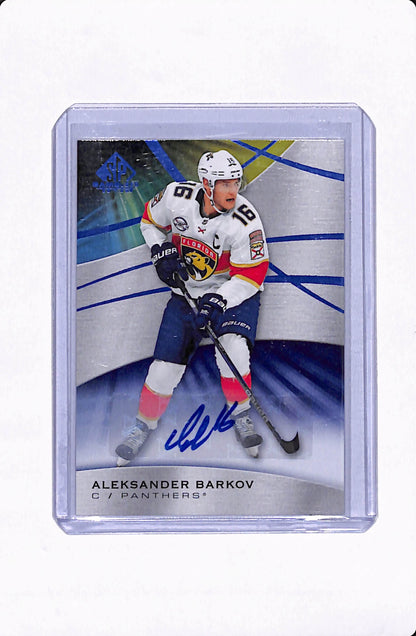 2019-20 SP GAME USED ALEKSANDER BARKOV AUTO